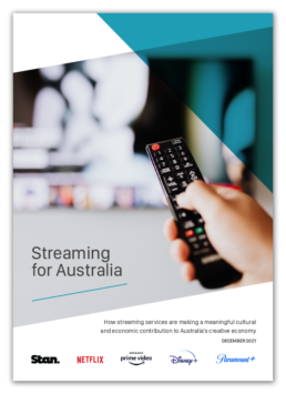 Streaming for Australia cover