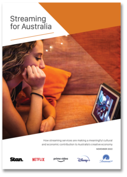 Streaming for Australia report cover